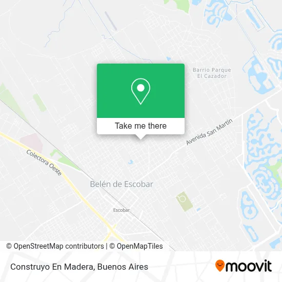 Construyo En Madera map