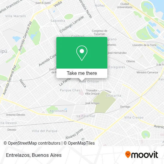 Entrelazos map