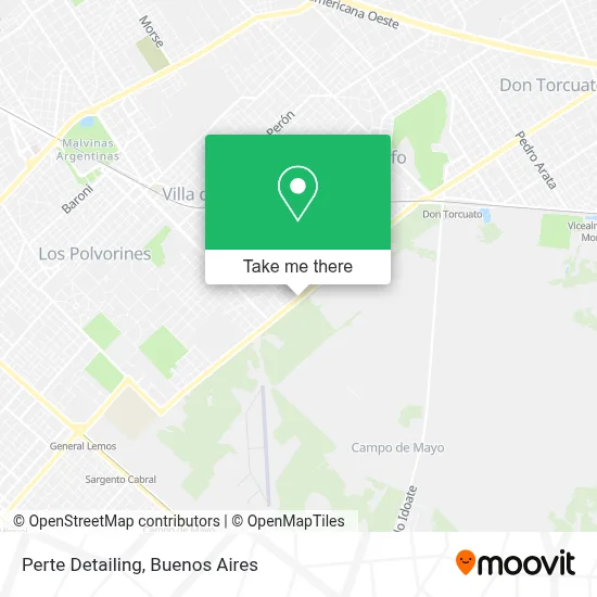 Perte Detailing map