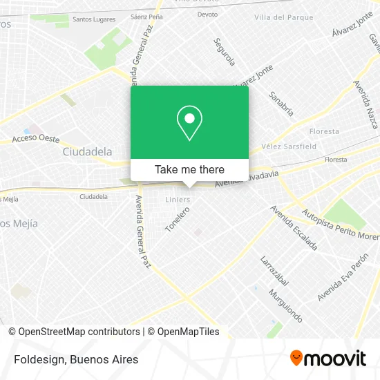 Foldesign map