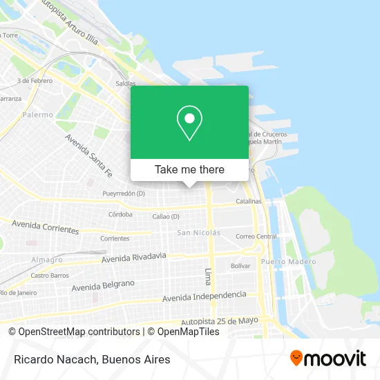 Ricardo Nacach map