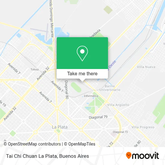 Tai Chi Chuan La Plata map