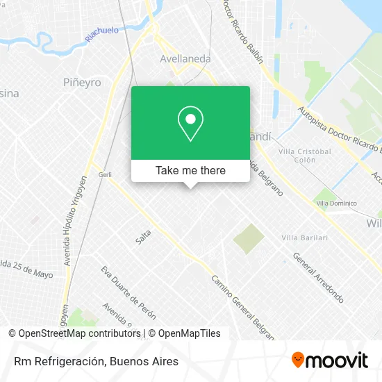 Rm Refrigeración map