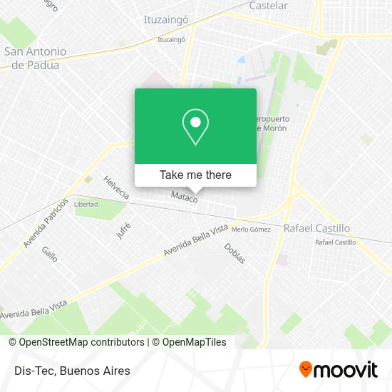 Dis-Tec map