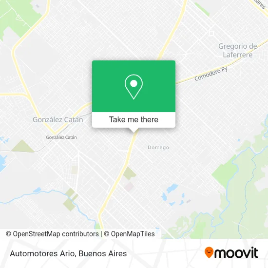 Automotores Ario map
