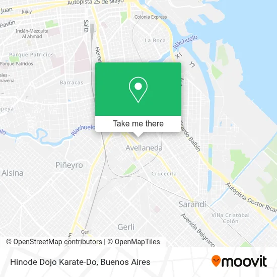 Hinode Dojo Karate-Do map