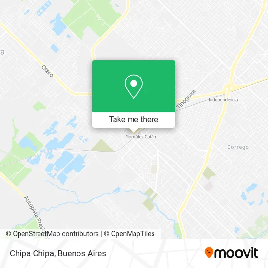 Chipa Chipa map