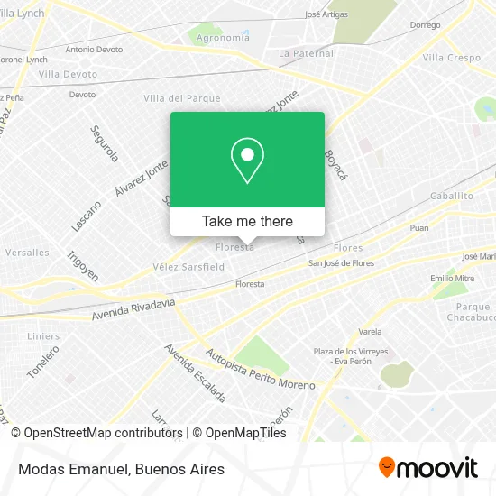 Modas Emanuel map
