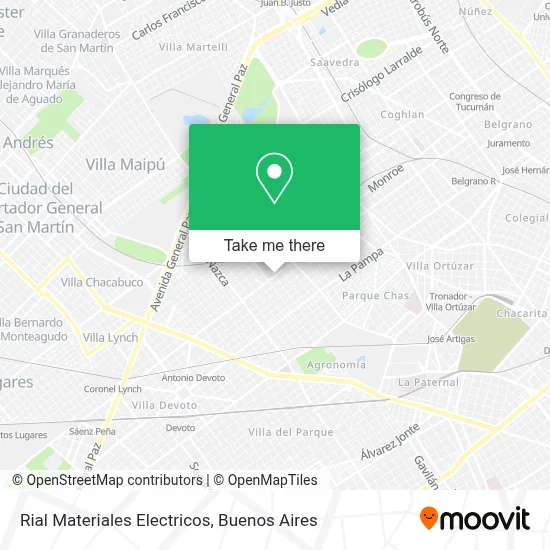 Rial Materiales Electricos map