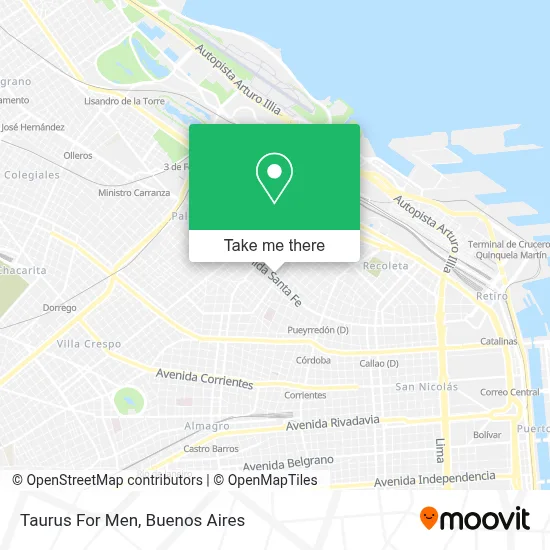 Taurus For Men map