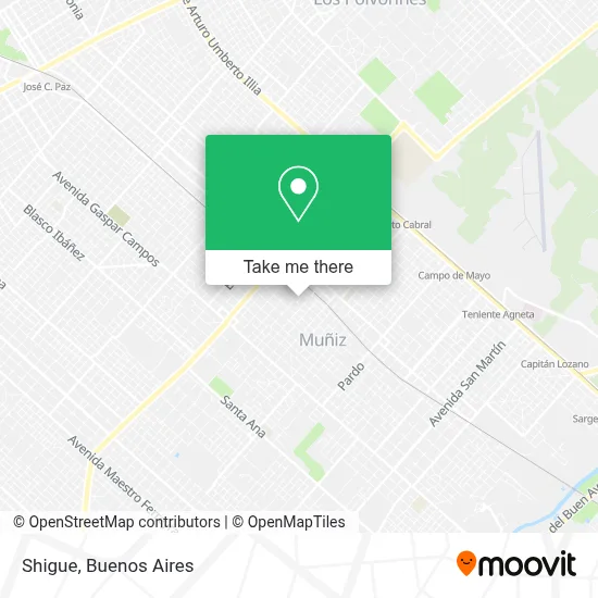 Shigue map