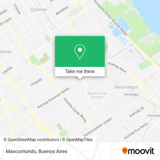 Mascomundo map