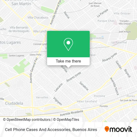 Cell Phone Cases And Accessories map