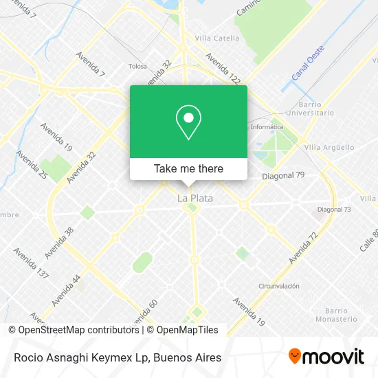 Rocio Asnaghi Keymex Lp map