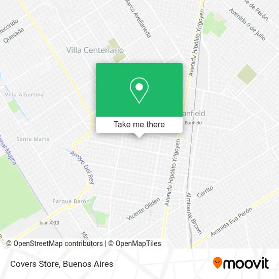 Covers Store map