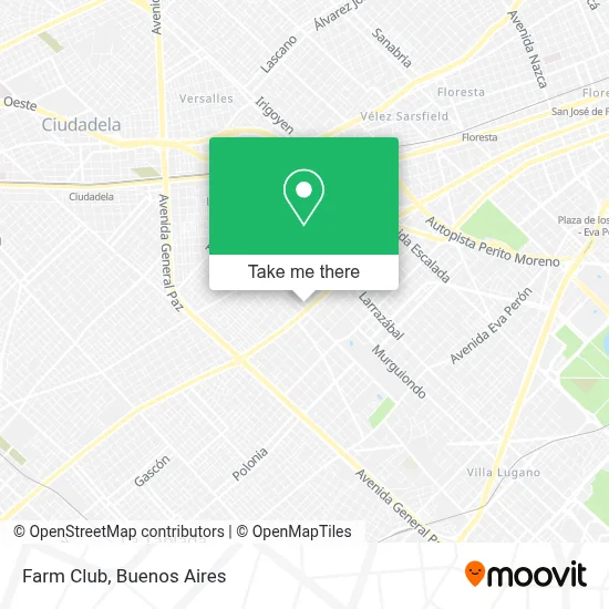 Farm Club map