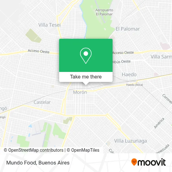Mundo Food map