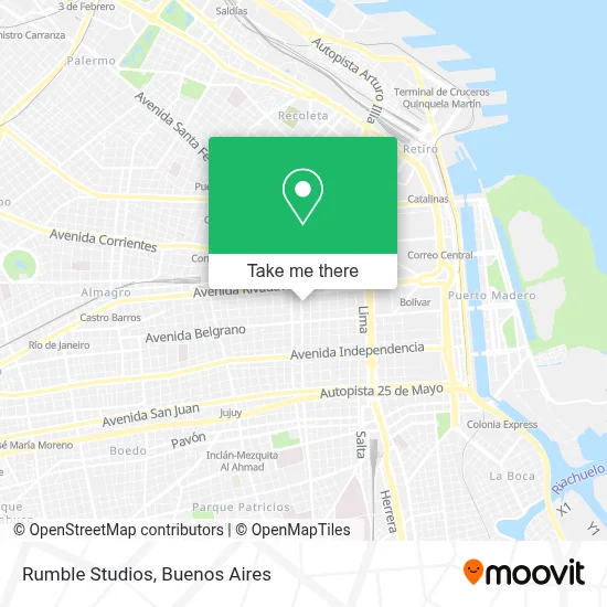 Rumble Studios map