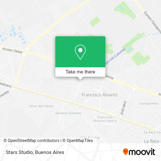 Stars Studio map
