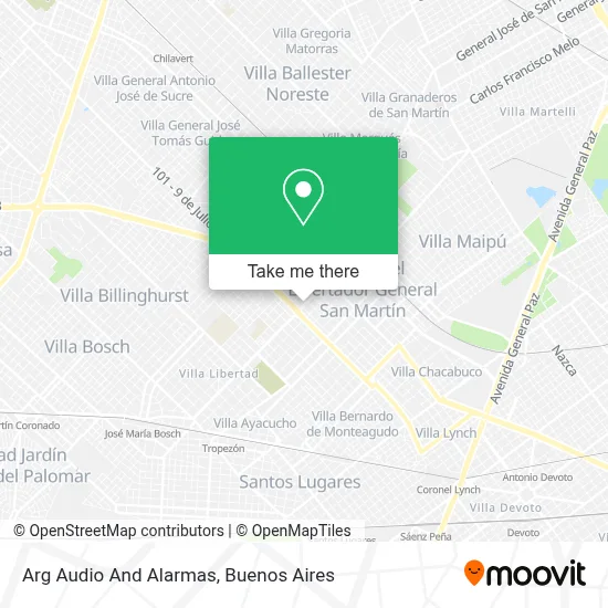 Arg Audio And Alarmas map