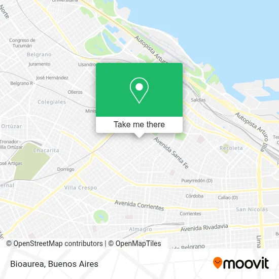 Bioaurea map