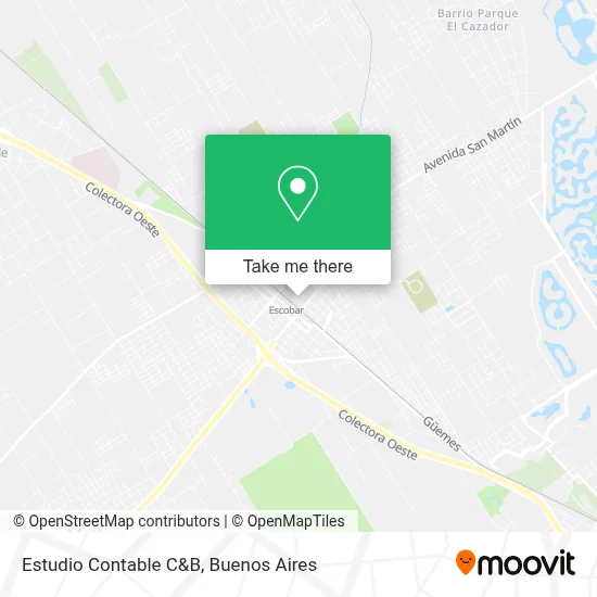 Estudio Contable C&B map