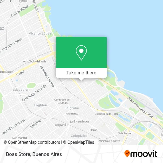 Boss Store map