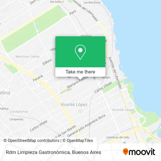 Rdm Limpieza Gastronómica map