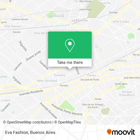 Eva Moda map