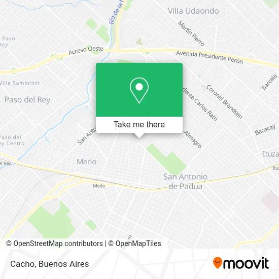 Cacho map