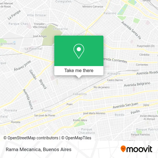 Rama Mecanica map