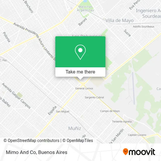 Mimo And Co map