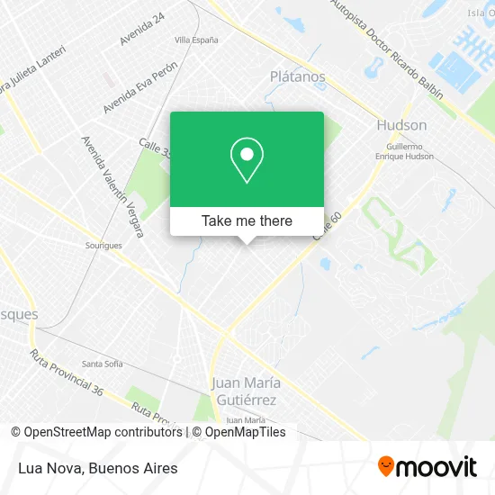 Lua Nova map