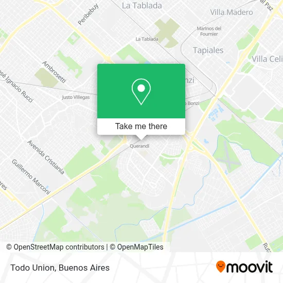 Todo Union map