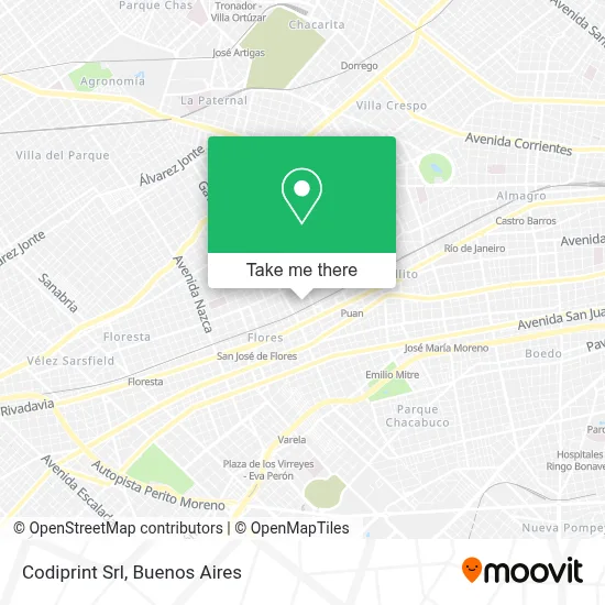 Codiprint Srl map