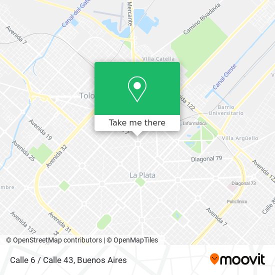 Calle 6 / Calle 43 map