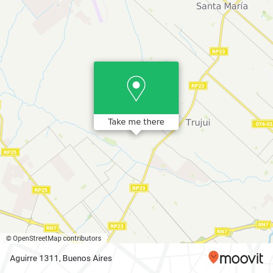 Aguirre 1311 map
