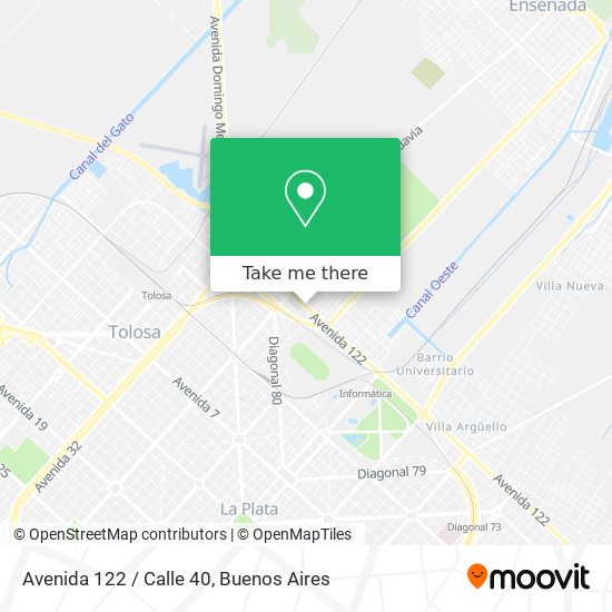 Avenida 122 / Calle 40 map