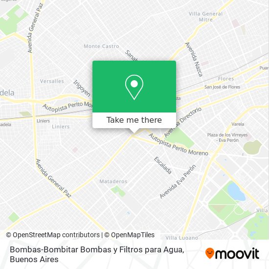 Bombas-Bombitar Bombas y Filtros para Agua map