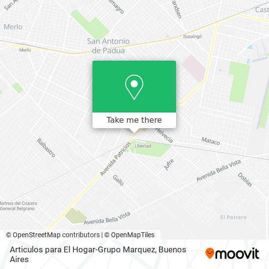 Mapa de Articulos para El Hogar-Grupo Marquez