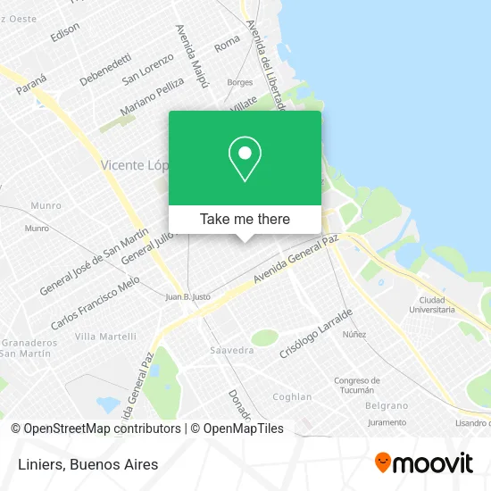 Liniers map