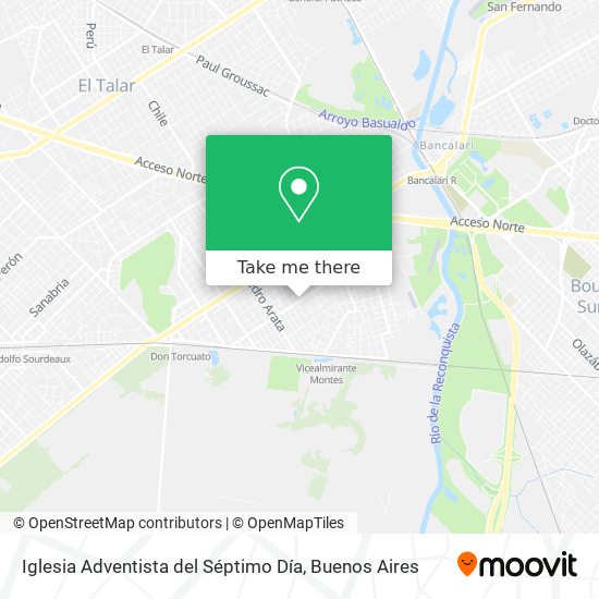 Iglesia Adventista del Séptimo Día map