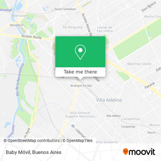 Mapa de Baby Móvil