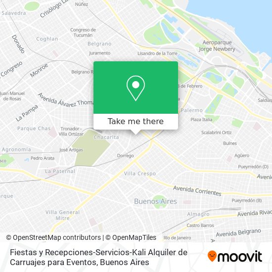 Fiestas y Recepciones-Servicios-Kali Alquiler de Carruajes para Eventos map