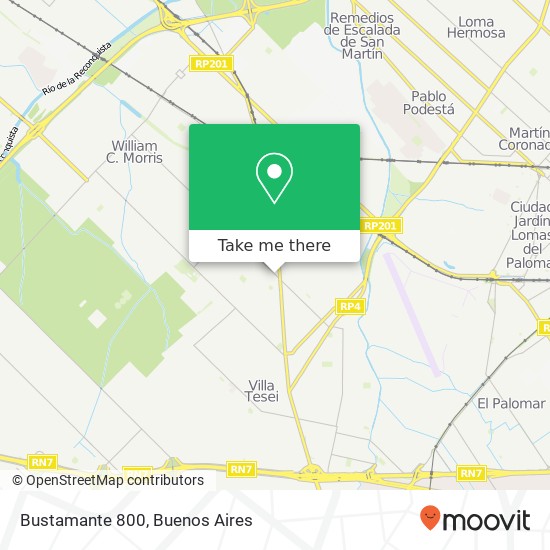 Mapa de Bustamante 800