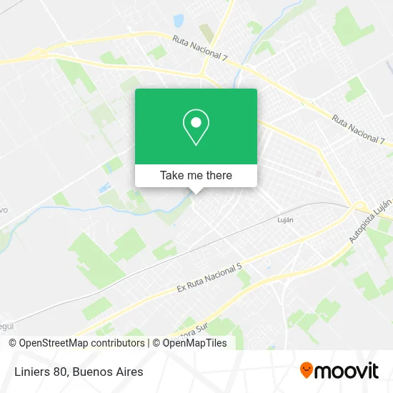 Liniers 80 map