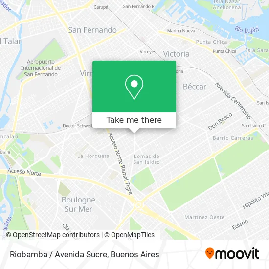 Riobamba / Avenida Sucre map