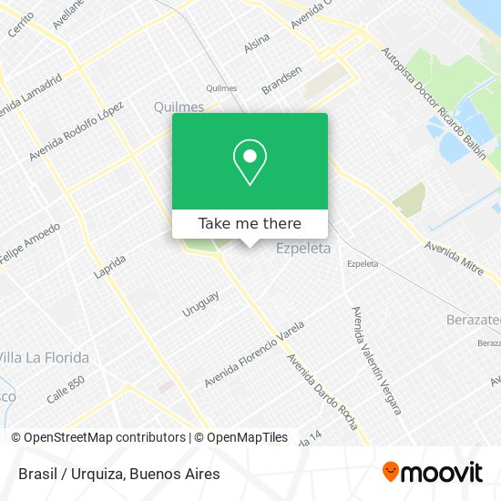 Mapa de Brasil / Urquiza