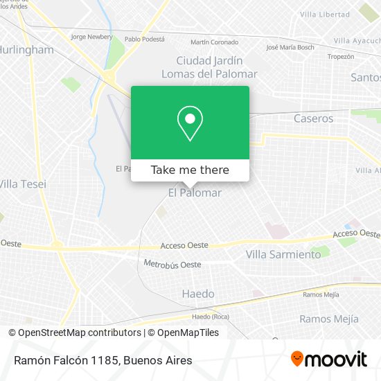 Ramón Falcón 1185 map