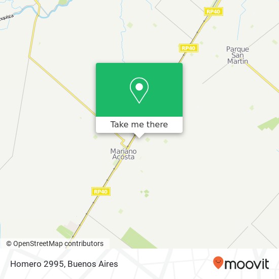 Homero 2995 map